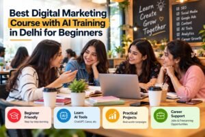 Starting a career in digital marketing can feel confusing when you are a beginner. You may have heard about SEO, Google Ads, social media marketing, content creation and artificial intelligence, but how do these skills work together in a real job?